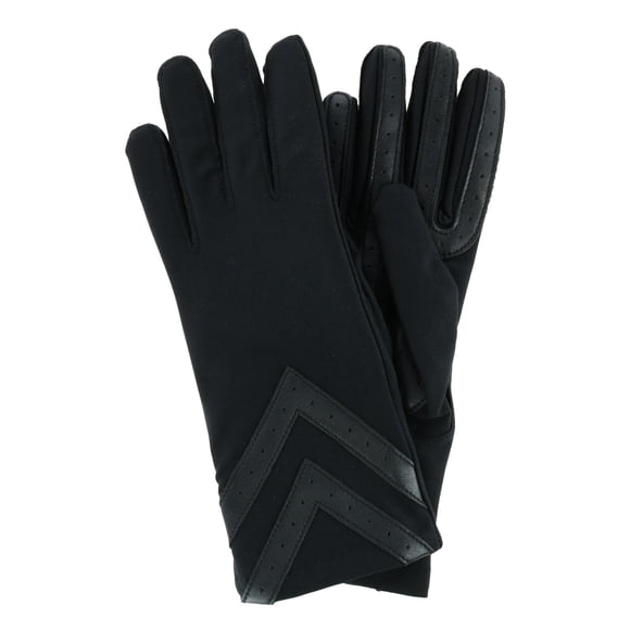 Isotoner Gants d'Hiver à Chevrons à Écran Tactile avec Doublure en Molleton (Femmes)