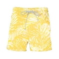 thumbnail image 6 of EchfiProm Casual Shorts for Men Big And Tall Yellow Hawaiian Style Sports Running Fitness Elastic Waist Shorts Beach Shorts XL, 6 of 6