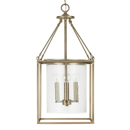

Capital Lighting 532843 4 Light 11-3/4 Wide Taper Candle Pendant - Brass