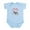 Sky Blue, variant on CafePress - Harness Racing Body Suit - Baby Light Bodysuit, Size Newborn - 24 Months