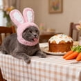 thumbnail image 7 of Cute Bunny Ears Cat Dog Hat, Soft Plush Pet Costume Accessory for Easter, Halloween, Christmas, Photo Props, 7 of 7