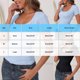 thumbnail image 3 of mfyjkho Tops Para Mujer, Camiseta De Tirantes Cómoda Y Regular De Verano Para Mujer, De Manga Corta Y Cuello En U. Tops Para Mujer M, 3 of 6