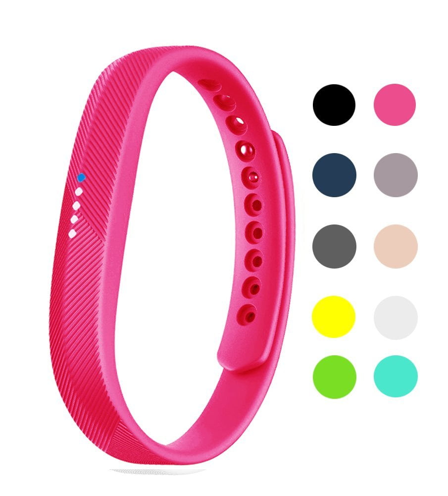 Fitbit Flex 2 Accessory Band 3-pack Pink Size Large for sale online 