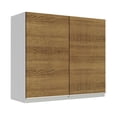 thumbnail image 1 of Mueble Superior 70 cm 2 Puertas Blanco/Marrón MADESA Glamy, 1 of 8