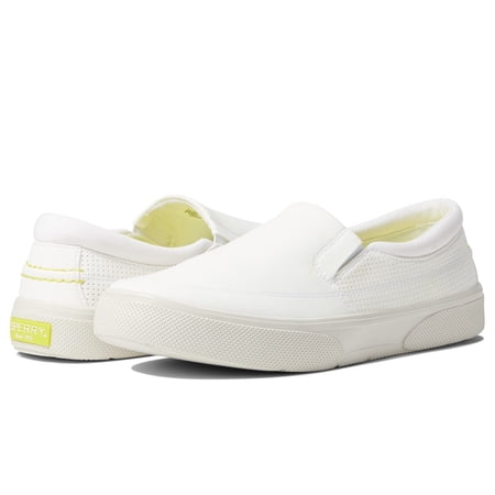 Sperry Men's Halyard Plushstep Slip-On Sneaker - Comfort Boat Shoe Style Sneakers