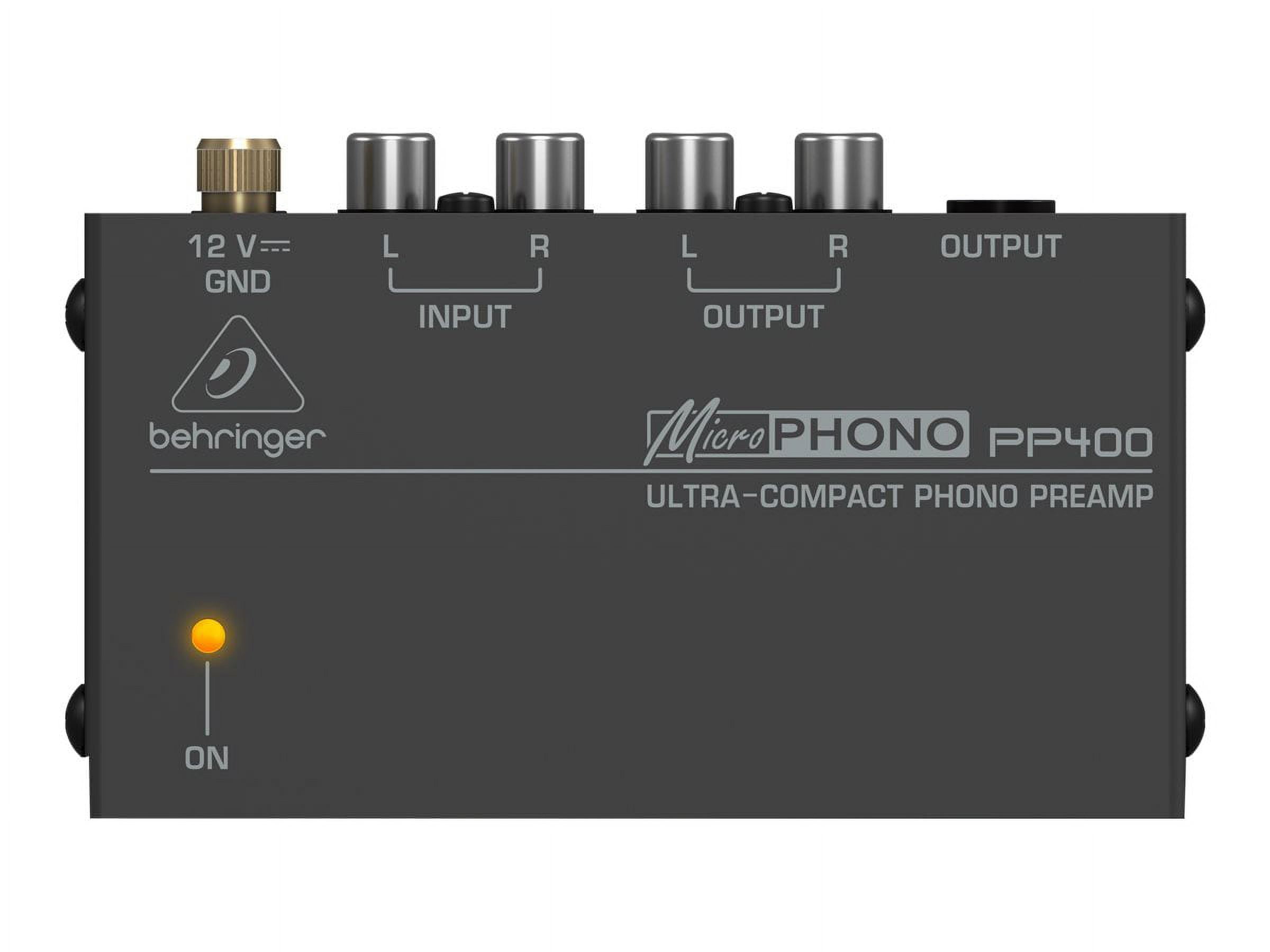 Behringer Microphono PP400 Ultra-Compact Phono Preamp