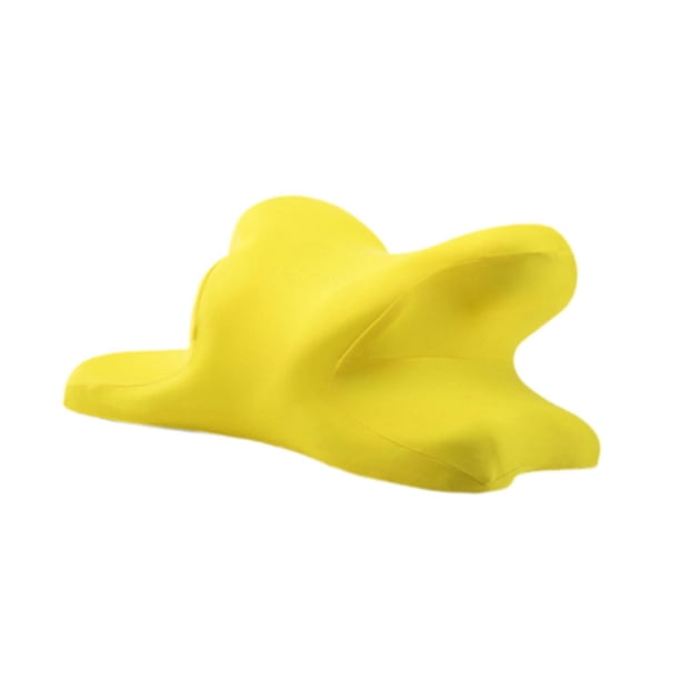 Almohada para la siesta en el escritorio Almohada para reposacabezas Siestas en el trabajo Cómoda almohada de oficina Cómodo cojín para dormir en la amarillo