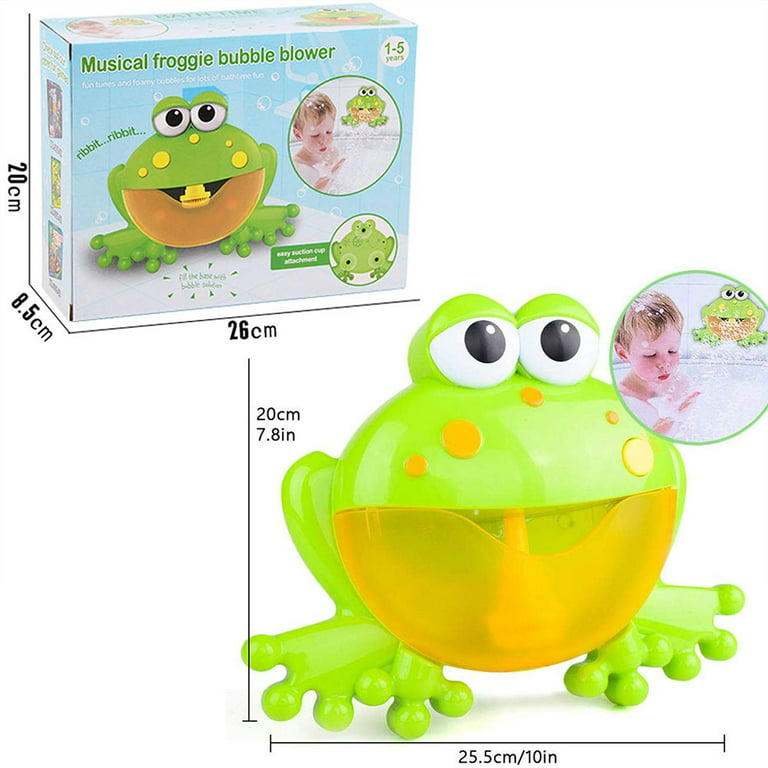Dropship Frog Musical Bubble Bath Maker Baby Bath Toys For