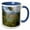 Blue/White, variant on 3drose, Kizkumu Maidens Beach Orhaniye Bozburun Peninsula, 11oz Magic Transforming Mug