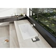 thumbnail image 2 of Kingston Brass VTPN603219T 60-Inch Acrylic Rectangular Drop-In Tub with Anti-Skid Surface in Glossy White, 2 of 7