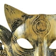 thumbnail image 3 of Xfvqtps Masquerade Mask for Men Half Face Retro Rome Mask Ball Mask Celebrations Party Accessory Gold, 3 of 3