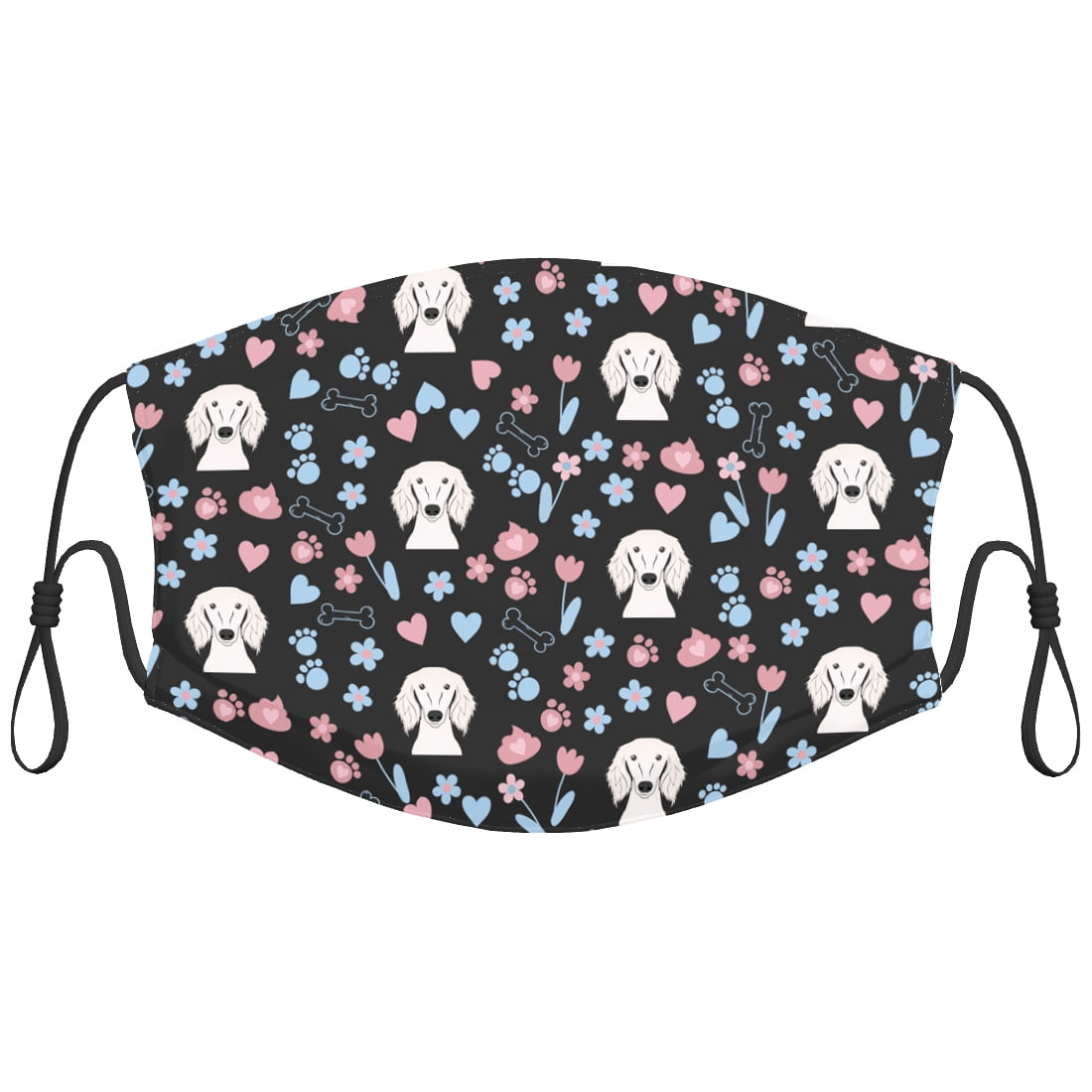 Universal Reusable Cloth Face Masks (Small) - 2-Layer 100% Cotton, Washable, For Dust, Pollen & Allergies, Pack Of 4 Pastels