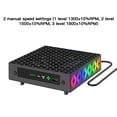 thumbnail image 3 of Ventilador de Enfriamiento de Consola, Ventilador de Consola Rgb de 3 Velocidades de Modo Auto Para Casa, 3 of 7