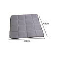 thumbnail image 6 of Car Seat Protector Mat Car Seat Pad Bamboo Comfortable Universal Breathable Non Slip Car Seat Cushion for Home Office Chair Gray, 6 of 6