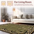 thumbnail image 2 of ODIKA 4' x 6' Machine Washable Non-Slip Area Rug, Art Nouveau Maze High Traffic Rug, Multi, 491802, 2 of 7
