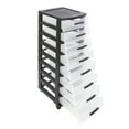thumbnail image 4 of MQ Eclypse 8-Drawer Rolling Storage Cart in Black, 4 of 17