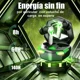 thumbnail image 5 of Audífonos Inalámbricos Gamer Occiam N35 Bluetooth 5.2 Micrófono con Cancelación de Ruido 40ms Latencia HI-FI Bajo Luz Verde Control Táctil IPX5 Color Negro, 5 of 8
