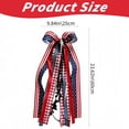 thumbnail image 3 of Patriotic Red White & Blue Bow, 4th of July Decor for Wreaths & Front Doors, 3 of 9