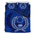 thumbnail image 2 of Juego de Funda Nórdica Pohnpei - Bandera de Pohnpei Azul Oscuro, 2 of 6