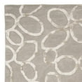 thumbnail image 4 of SAFAVIEH Soho Ali Geometric Wool Area Rug, Grey, 9'6" x 13'6", 4 of 4