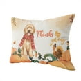 thumbnail image 2 of Happy Thanksgiving Goldendoodle with Turkey Pumpkins Autumn Vibes Pillow Cushion Double Sided Doodle Dog Lover Gifts Idea Throw Pillow - 12018, 2 of 4