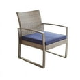thumbnail image 4 of Patio Festival 5-Piece Wicker / Rattan Conversation Set in Blue, 4 of 10