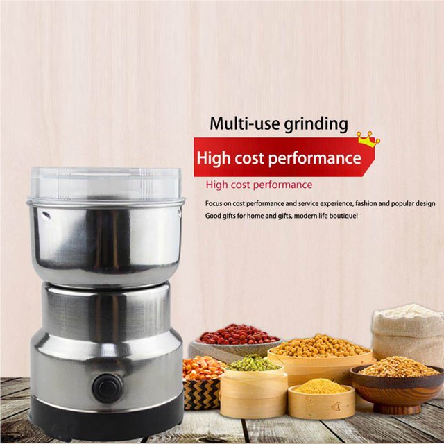 fastboy Electric Coffee Grinder Stainless Steel Grinder for Grinding Coffee Beans Seeds