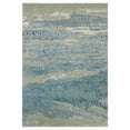 thumbnail image 2 of 3â€™ x 5â€™ Blue Sage Impressionistic Ocean Area Rug, 2 of 5