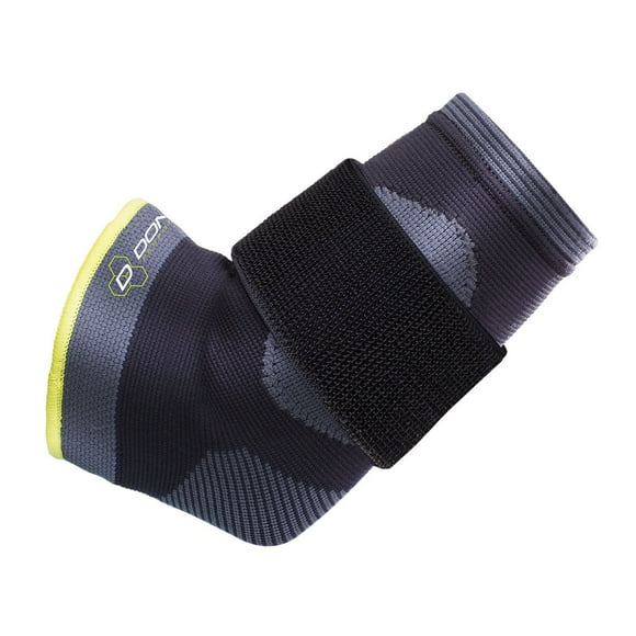 DonJoy Performance Deluxe Knit Elbow Sleeve with Compression Strap - Ideal for Golfer’s Elbow, Tennis Elbow, and Elbow Tendonitis - X-Large