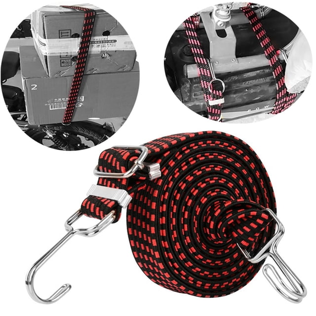 EGNMCR Bike Accessories Bike Motorcycle Cycling Luggage Binding Rope Elastic Cord Strap Fixed Bike rope