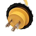 thumbnail image 4 of Parkworld 885927Y Shore Power Adapter Cord RV 30A 125V L5-30P Male to Marine Twist Lock SS1-50R 50A 125V Female (Yellow), 4 of 4