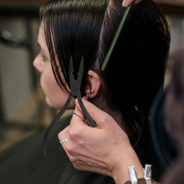 COSMOBETTY Kit De Pinzas Para Extensiones De Con Ergonómico Y Material Resistente Para Uso En Salón