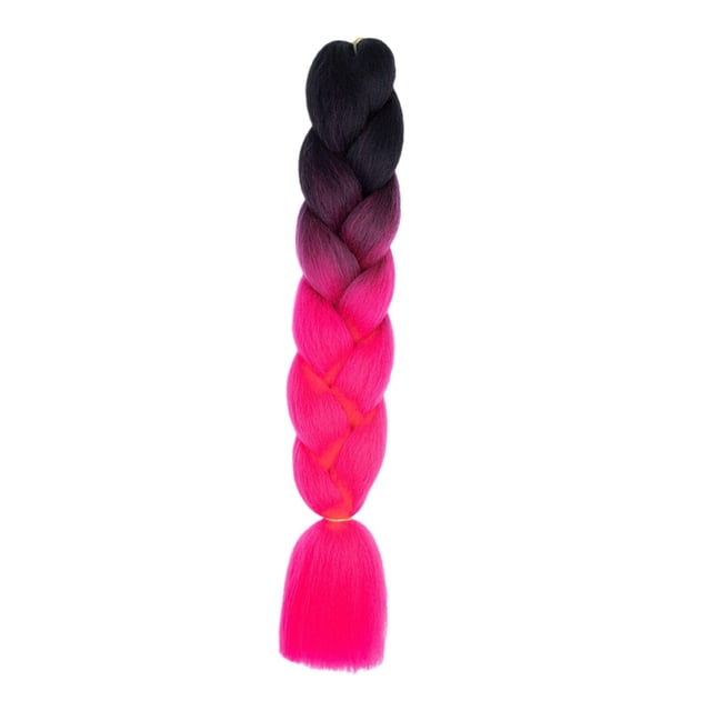 Extensión de cabello trenzado Jumbo sintético 23,62 pulgadas