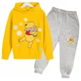 thumbnail image 3 of Conjunto de pantalones y camisetas de manga larga para niños y niñas, ropa de calle con estampado de dibujos animados, moda deportiva, otoño y primavera 2024, 3 of 5