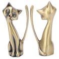 thumbnail image 3 of Estatua de Gato Organizador de Anillos ANGGREK Soporte de Anillo de Diseño de Dios de Gato Aleación de Zinc, 3 of 8