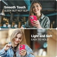 thumbnail image 2 of Soft Silicone for iPhone 15 Pro Max Case, [Military Shockproof Protection] Anti-Scratch Microfiber Lining Flexible Bumper iPhone 15 ProMax Case, Ultra Slim Thin Cover, 6.7 inch, (Hot Pink), 2 of 14