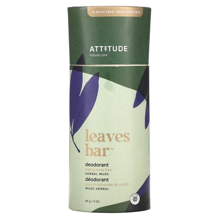 Attitude Deodorant Herbal Musk 3 oz
