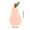 Pink, variant on Dongrere 3 Pcs Polka Dot Fabric Pear Decor, Artificial Cloth Pears, Decorative Faux Ornaments for Bedroom Farmhouse Tabletop Decor Gift, 3x5.5 Inch, Yellow