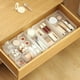 thumbnail image 1 of Bandeja organizadora de cajones, caja de almacenamiento, 10 unidades, Poeland Frosted, 1 of 7