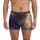 thumbnail image 1 of Balery Purple Flower Lazy Cat Calzoncillos bóxer para hombre, ropa interior de algodón suave y transpirable con cinturilla de nailon-Small, 1 of 5