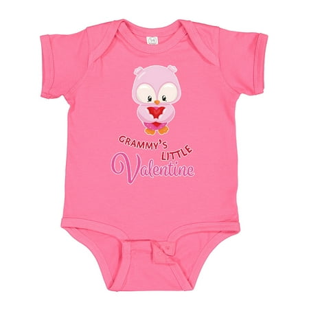 

Inktastic Grammy s Little Valentine Gift Baby Boy or Baby Girl Bodysuit