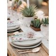 thumbnail image 6 of Cloth Napkins Set of 2 - 20x20 Inches, Spring Floral Washable Reusable Table Napkins, Colorful Botanical Wildflower Summer Soft & Absortbent Dining Napkin for Party Wedding Hotel Restaurant, 6 of 8