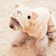 thumbnail image 2 of Sudadera gruesa con capucha para perro pequeño, mono cálido para cachorro, chándal, suéter de invierno para mascota, ropa para chihuahua, talla S (marrón), 2 of 7