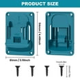 thumbnail image 3 of Makita Support Mural pour Perceuse-Outil Électrique 18 V, Support de Rangement pour Outils à Batterie Fixe pour l'Atelier, le Garage, l'Organisation de Remise, 3 of 8
