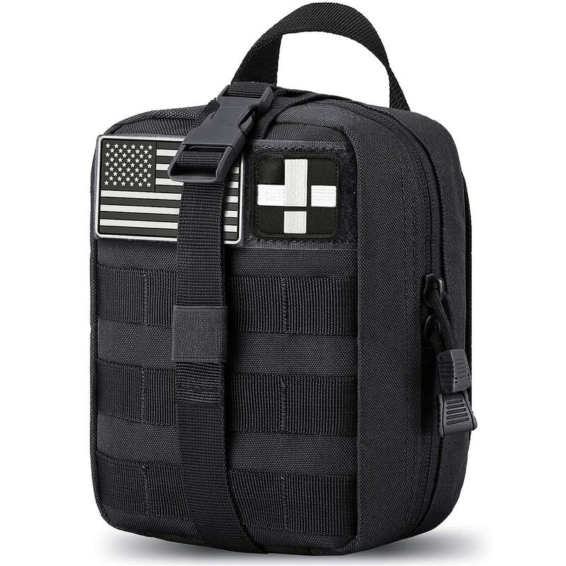 First Aid Pouch, Molle EMT Pouches RipAway Military IFAK Medical Bag Outdoor Emergency Survival