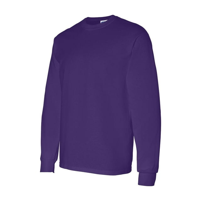 Gildan - T-Shirt à Manches Longues en Coton Épais - 5400 - Violet - Taille : 2TG