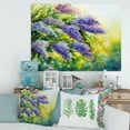 thumbnail image 2 of Impressionism Lilac Tree In The Garden 8 in x 12 in Painting Canvas Art Print, by Designart, 2 of 4