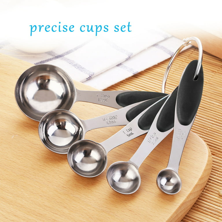 Measuring Spoons And Cups Set, 10pcs Premium Stainless Steel Measuring  Spoons