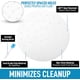 thumbnail image 2 of Paquete de 100 revestimientos de pergamino para freidora de aire - Pergamino antiadherente de 9" (~22,9 cm) para freidoras de aire, vaporizadores de bambú y vaporizadores de alimentos TUNC Sencillez, 2 of 5