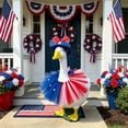 thumbnail image 5 of AuroraX 4th of July Porch Goose Outfit Sets Porch Goose Summer Outfit for Porch Goose 23 Inch Funny Garden Holiday Patriotic Goose Decorations Party for 19" 20 in, 5 of 7